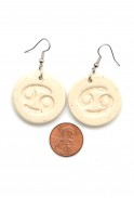 Cancer Ceramic Earrings